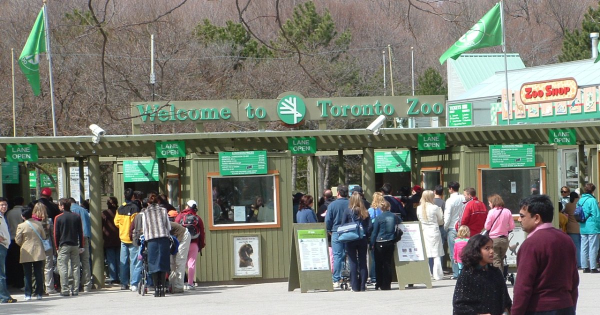 Toronto Zoo Entry Ticket