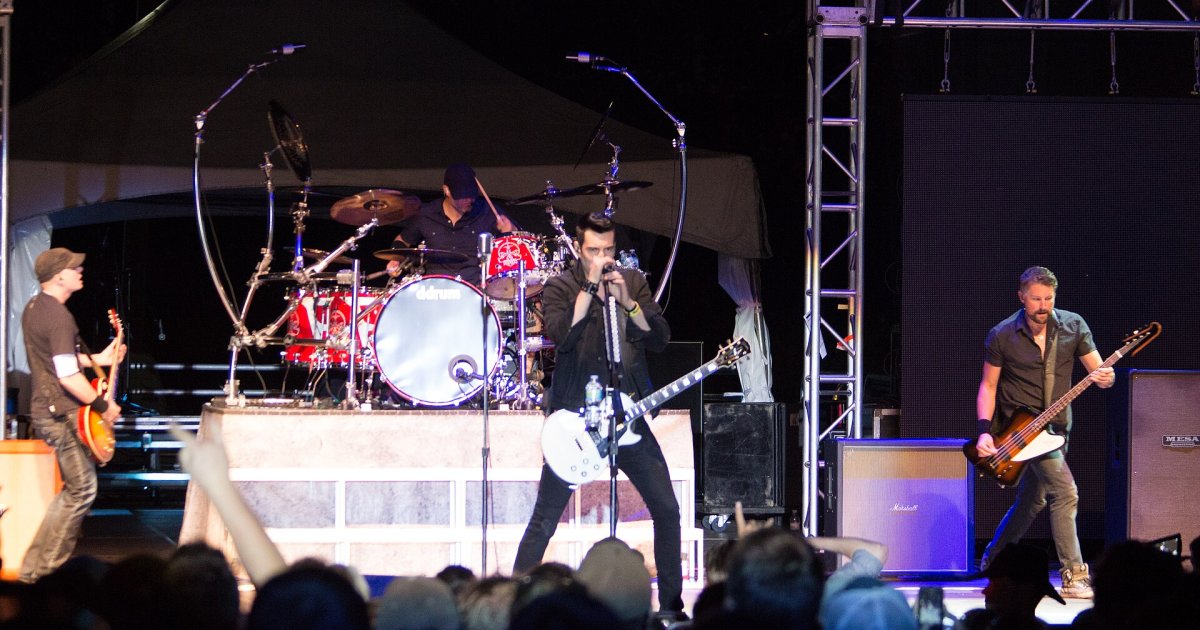 Theory Of A Deadman at the Hard Rock Cafe