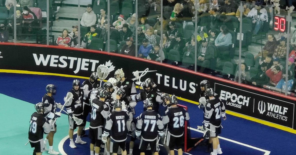 Halifax Thunderbirds at Calgary Roughnecks, Scotiabank Saddledome