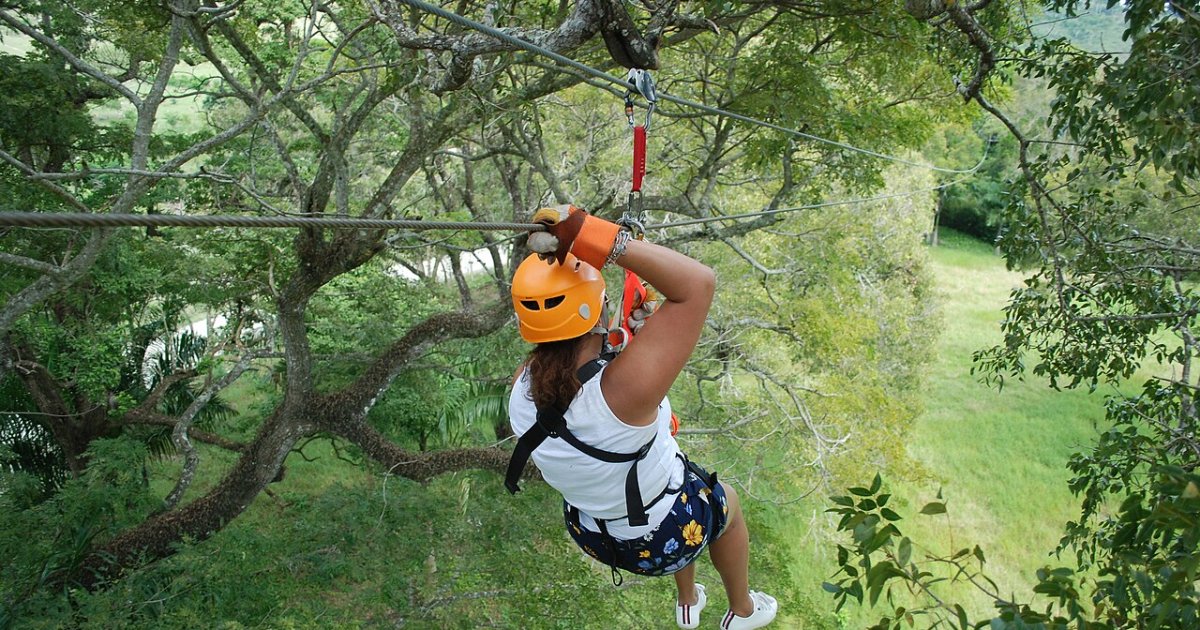 Zipline Adventure Tour near Victoria