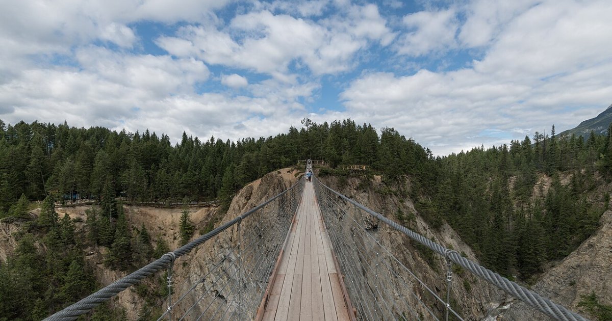 Golden Skybridge: Suspension Bridges over the Rockies and Purcells