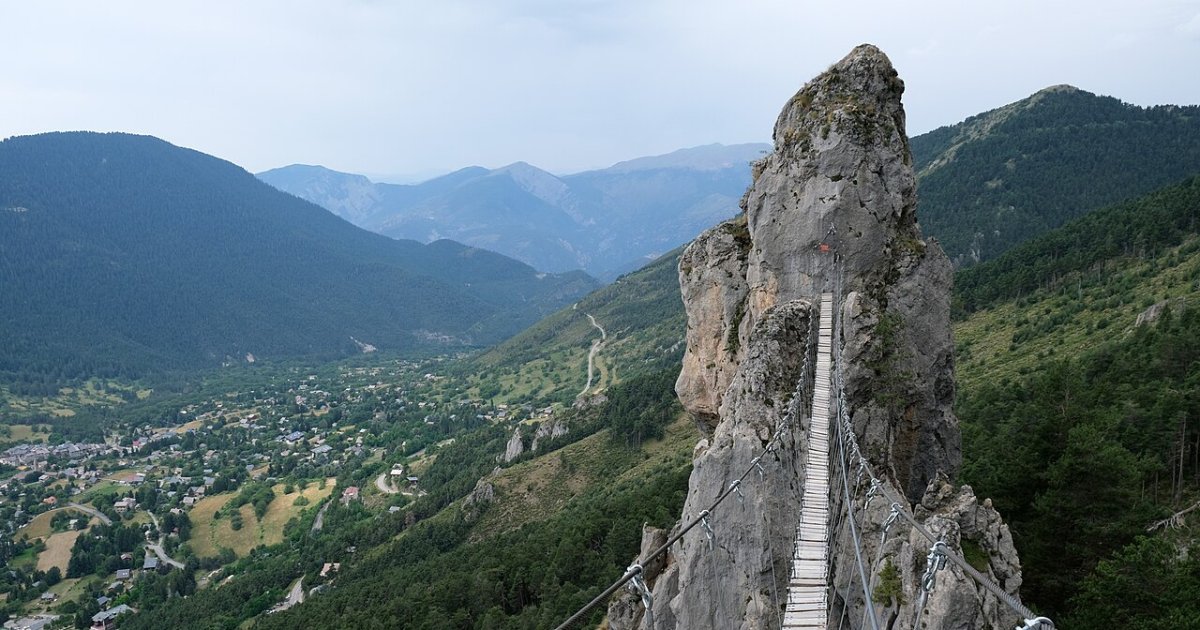 Mont-Catherine Via Ferrata in Sainte-Agathe-des-Monts