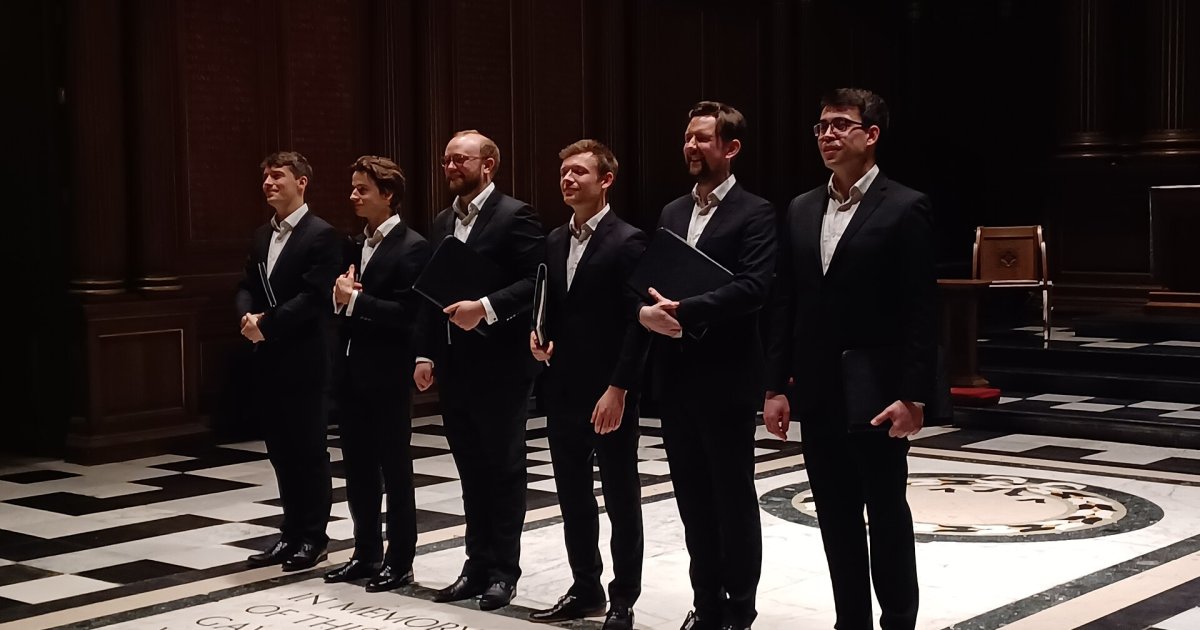 The Gesualdo Six at Koerner Hall