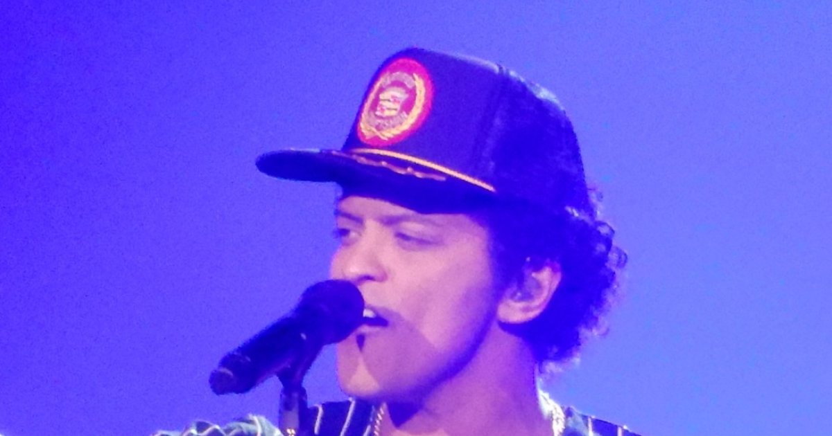 Bruno Mars & DJ Pee.Wee at BC Place