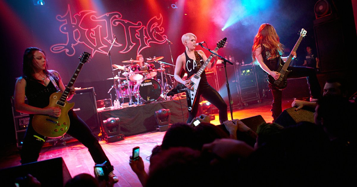 Kittie with Kingdom of Giants & gore. at Danforth Music Hall, Toronto — Legacy of Fire Tour
